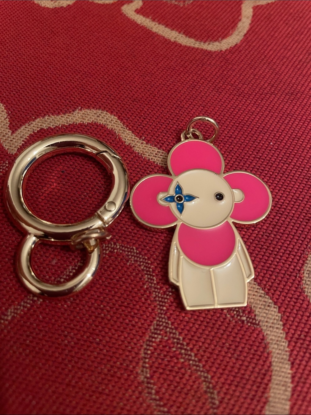 Vivienne Upcycled LV charm